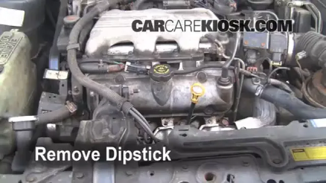 1996 Oldsmobile Cutlass Ciera 3.1L V6 Sedan Aceite Controlar nivel de aceite